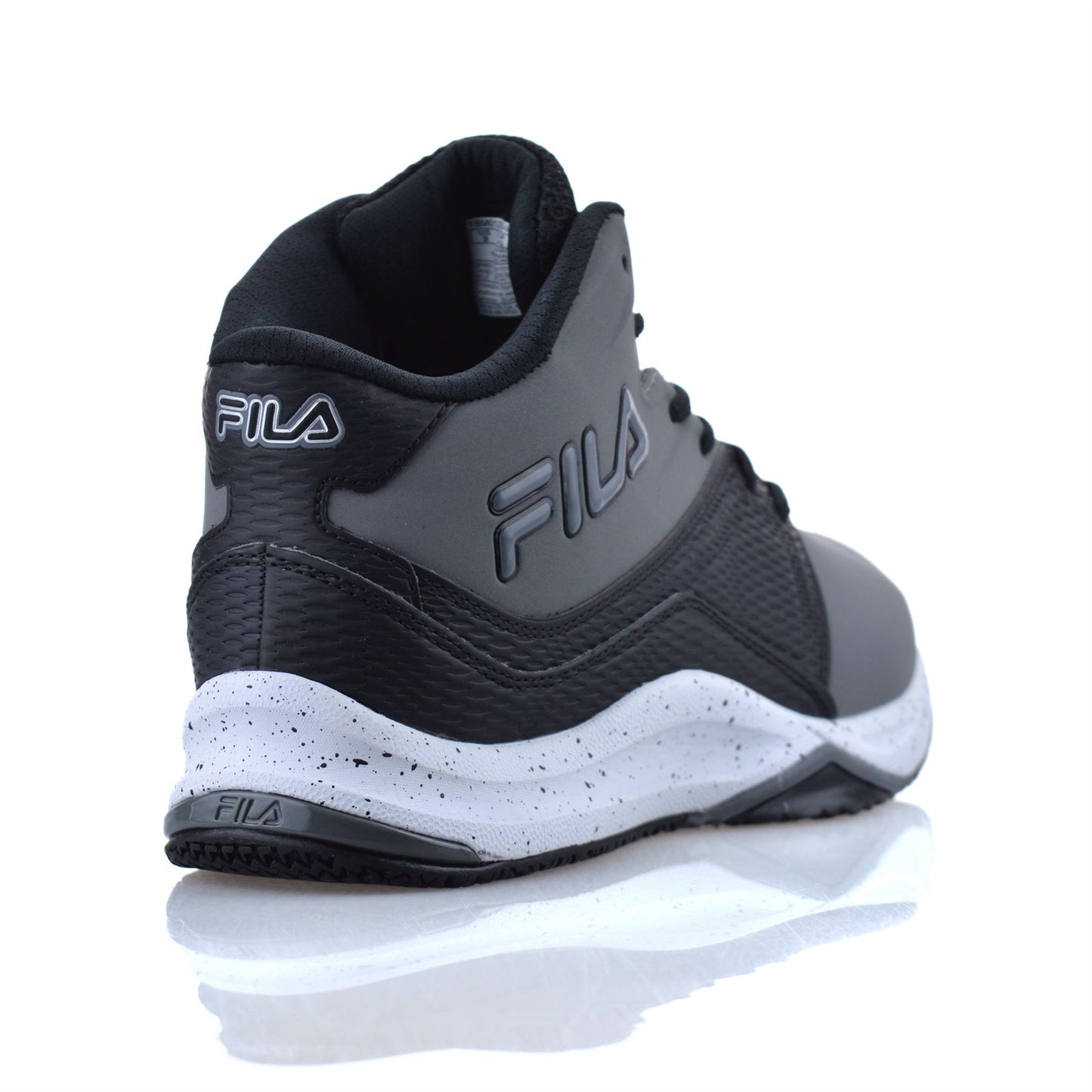 Mens Fila High Top Casual Walking Ankle Boots Basketball Gym Trainers Shoes Size