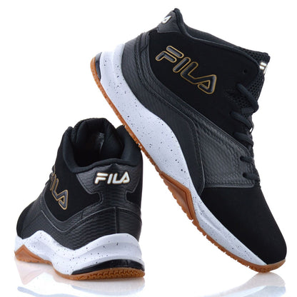 Mens Fila High Top Casual Walking Ankle Boots Basketball Gym Trainers Shoes Size