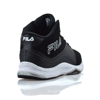 Mens Fila High Top Casual Walking Ankle Boots Basketball Gym Trainers Shoes Size