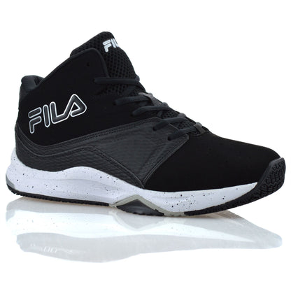 Mens Fila High Top Casual Walking Ankle Boots Basketball Gym Trainers Shoes Size